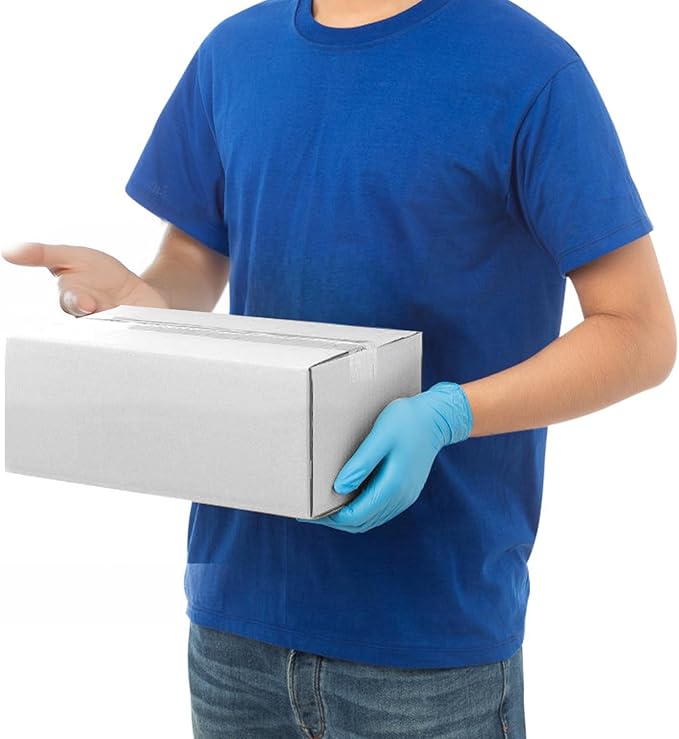 Hoikwo 9x5x4 Shipping Boxes Set of 25, White Corrugated Cardboard Box for Small Business for Packaging Mailing