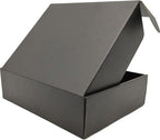 Black Shipping Boxes for Small Business Pack of 25-10x8x2.7 inches Cardboard Corrugated Mailer Boxes for Shipping Packaging Craft Gifts Giving Products