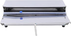SUNGOOYUE Heavy Duty Stainless Steel Manual Food Wrapping Film Dispenser, Efficient Cutting and Wrapping for Home Kitchen, Essential Handheld Stretch Film Packing Machine for Home