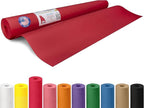 Christmas Red Kraft Paper Roll 36" x 2160" (180 feet) - USA-Made Craft Paper Roll 50lb Thickness for Art - Red Wrapping Paper for Gift Wrapping & Moving - High-Density Roll for School by IDL Packaging