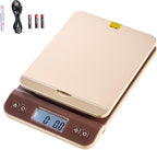VEVOR Digital Shipping Postal Scale, 0.1 oz High Accuracy, 88 lbs Postal Scale with Hold/Tare/Auto-Off Function, Flip Holder Design & Easy Calibration, Fit for Home and Office Use, Battery Included