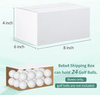 Eupako 8x6x4-Small-Shipping-Boxes-30-Pack-White-Corrugated-Box-Mailers, Cardboard Boxes for Packaging Small Business, Mailing