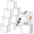 12 Rolls 2.25" X 4" Thermal Printer Labels, 350/Roll - Direct Thermal Labels Compatible with Zebra & Rollo Printers, BIAlabel