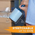 WOD SFD5 Industrial Mini Hand Stretch Wrap Film Plastic Dispenser - Used for Storage Moving, Pallet Wrap, Packaging, Wrapping: Fits 3 in Core (Pack of 100)