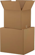 The Boxery Cube 4 x 4 x 4-inch Corrugated Cardboard Boxes, Small | Pack of 25 for Shipping, Moving, and Storage, Curbside Recyclable, Strong Wholesale Bulk Boxes