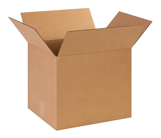 AVIDITI 14 x 12 x 12 Corrugated Cardboard Boxes, Medium 14"L x 12"W x 12"H, Pack of 25 | Shipping, Packaging, Moving, Storage Box for Home or Business, Strong Wholesale Bulk Boxes