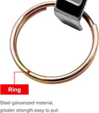 2PCS Aluminum Type DC Cam and Groove Fitting, Female Coupler x Female NPT, with 2PCS Camlock Gasket Fitting (0.5")