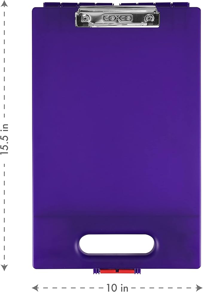 Dexas Clipcase Storage Clipboard w/Handle