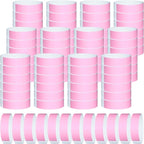 1200 Pcs Plastic Paper Wristbands for Events Neon Color Wrist Bands Concert Identification Wristbands Paper Bracelets Wristbands Party Hand Bands (Pink)