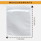 5000 Pack 7"x10" Shipping Label Sleeves – Clear Self-Adhesive Packing Slip Pouches, Waterproof Packing List Envelopes – Ideal for Shipping Documents, Mailing Labels, Invoices & Packing Slips