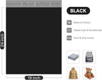Metronic Large Poly Mailers 19x24 50PCS, Shipping Bags Envelopes Mailers with Self Adhesive Waterproof and Tear-Proof Postal Bags, Black