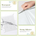 Fuxury 1500 Pcs 19x24" Poly Mailers,Waterproof Mailing Envelopes for Clothing, Strong Adhesive Poly Shipping Postage Bags for Small Business(White)