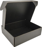 Black Shipping Boxes for Small Business Pack of 25-10x8x2.7 inches Cardboard Corrugated Mailer Boxes for Shipping Packaging Craft Gifts Giving Products