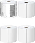 Direct Thermal Labels 4x6-450 Labels/Roll, Thermal Shipping Labels for Zebra 2844 ZP-450 ZP-500 ZP-505, 4 Rolls, 1800 Labels(NOT for DYMO)