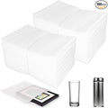 100 Pack 6''x10'' Cushion Foam Pouches, Moving Supplies for Dishes, Packing Foam for Dishes & Cups, Glass Packing Paper and Plate Protectors for Moving Fragile Items (150x250x0.5MM)