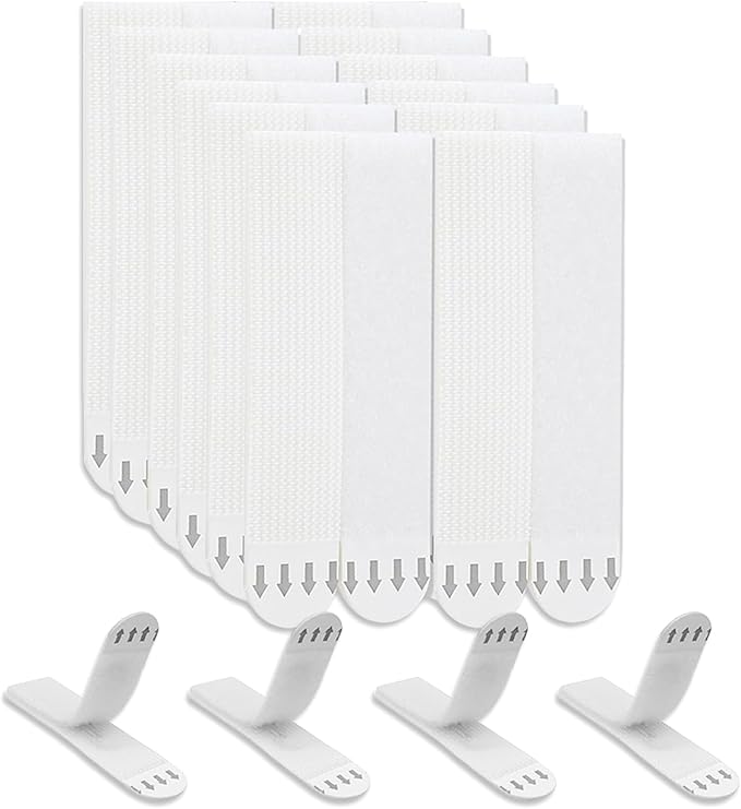 flintronic Large Picture Hanging Strips Heavy Duty, 36 Pairs(72 Strips) Sticky Picture Hangers, Damage Free Adhesive Mounting Strip Without Nails, for Pictures Frames Mirrors Wall Hanger