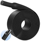 TKDMR 5 Ft 2" Heat Shrink Tubing - 3:1 Ratio Marine Grade Heat Shrink,Wire Cable Adhesive Lined Tube Insulation Seal Against Moisture Corrosion and Air Leakage.Black