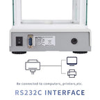 Lab Scale 300g×1mg High Precision 0.001g Accuracy Laboratory Precision Scale Jewelry,RS232 Interface Analytical Balance（300g/0.001g
