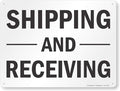 "Shipping And Receiving" Sign By SmartSign | 18" x 24" Aluminum