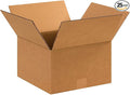 BOX USA Shipping Boxes 12"L x 12"W x 7"H, 25-Pack Small Corrugated Cardboard Box for Shipping, Packaging, Moving, Storage Box for Home or Business, Strong Wholesale Bulk Boxes