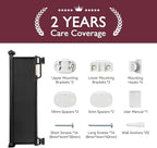 Retractable Baby Gate, Momcozy Extra Wide Mesh Baby Gates for Stairs, 33" Tall, Extends to 71" Wide, Pet Dog Gate for Doorways, Stairs, Hallways, Indoor/Outdoor