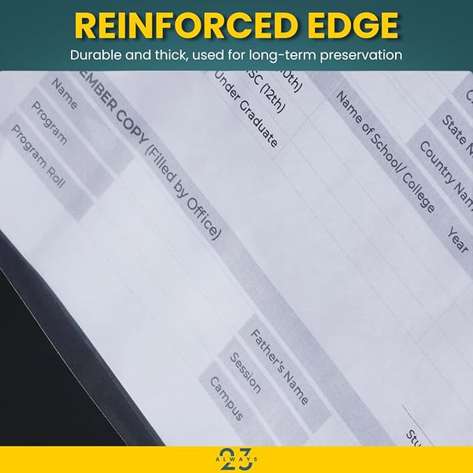 Always23 Sheet Protectors, Clear Sheet Protectors, Plastic Sheet Protectors, Nonglare, Economy 200 Pack
