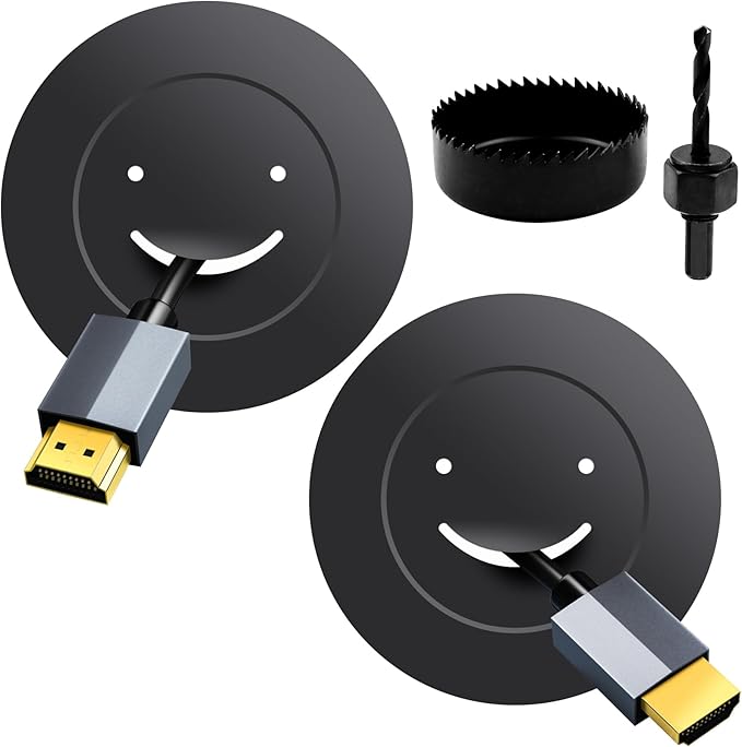 TV Cord Hider Kit - Comprehensive in-Wall Cable Management Solution for Wall-Mounted TVs