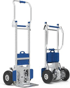 Electric Stair Climber 1200W Electric Stair Climbing Hand Truck 463LBs Load Capacity Powered Hand Trolley Stair Climbing Cart Electirc Dolly with Brake System - XSTO ZW7210GC