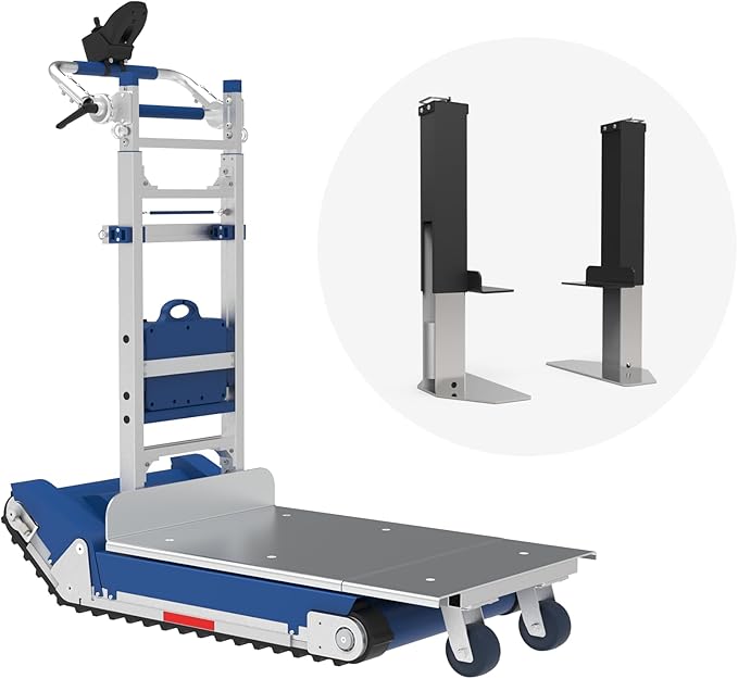 Electric Stair Climbing Dolly 925 lb Capacity Heavy Duty Stair Climbing Hand Truck with Electric Lifting System, Joystick Control, Easy to Operate