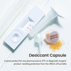 3 Gram 2000 Pack Desiccant Packs Food Grade,Silica Gel Capsule with Indicating Silica Gel Beads (Orange to White), Moisture Absorber Packets Silica Gel Packets