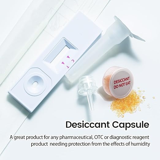 3 Gram 2000 Pack Desiccant Packs Food Grade,Silica Gel Capsule with Indicating Silica Gel Beads (Orange to White), Moisture Absorber Packets Silica Gel Packets