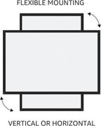 Amazon Basics Magnetic Dry Erase Whiteboard, 35"W x 23"H, Black Wooden Frame