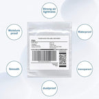 1000 Pcs-7.5x5.5 Packing List Mailing Envelopes: 7.5x5.5in (14x19cm), 1000 Pcs. Clear Adhesive Shipping Label Sleeves for Small Businesses