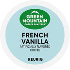 Green Mountain Coffee Roasters French Vanilla Coffee, Keurig Single-Serve K-Cup Pods, Light Roast, 48 Count