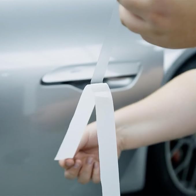 XPEL Door Edge Guard Protection Film Roll, 4-24" Strips - Car or Truck Doors, Protective Barrier Against Minor Scratches, Paint Chips, Door Edge Impact, and Dings - Prevents Damage and Possible Rust