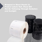 L LIKED 10 Rolls, 1000 Labels/Roll 2-1/4" x 1-1/4" Direct Thermal Labels Replacement for DYMO 30334 Barcodes Address Postage