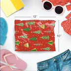 10x13 Poly Mailers – Christmas Tree – Waterproof, Tear-Resistant Shipping Bags with Adhesive Seal – 100 Pack – Package Mint