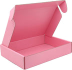 Small Pink Shipping Boxes for Small Business Pack of 25-8x5.5x1.6 inches Cardboard Corrugated Mailer Boxes for Shipping Packaging Craft Gifts Giving Products