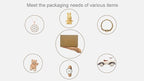 7x5x2 Inch Set of 50 Pack Brown Corrugated Shipping Boxes - Cardboard Boxes for Mailing, Packing and Literature Mailer Boxes, Small Business Mailing Boxes Bulk