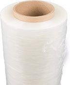 PackageZoom 4 Rolls 18” x 1500ft Heavy Duty Stretch Wrap Film – 55 Gauge Clear Plastic Pallet Wrap Roll for Moving, Packing, Shipping & Storage – Industrial Shrink Film Replaces 80 Gauge Wrap