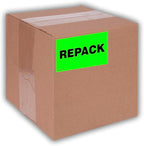 Kenco 3" X 5" Repack Fluorescent Shipping Label Stickers for Shipping and Packing - 500 Adhesive Labels Per Roll (10 Pack)