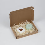 50 Pack 7x5x1 Inches Small Shipping Boxes, Brown Corrugated Cardboard Boxes, Moving Mailing Packing Box