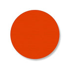 Mighty Line 1" Solid Dot Shaped Floor Marking Tape for Safety, Caution, Warning, Heavy-Duty, Peel and Stick, Adhesive Circle Spots, Industrial Quality, Orange, Pack of 200