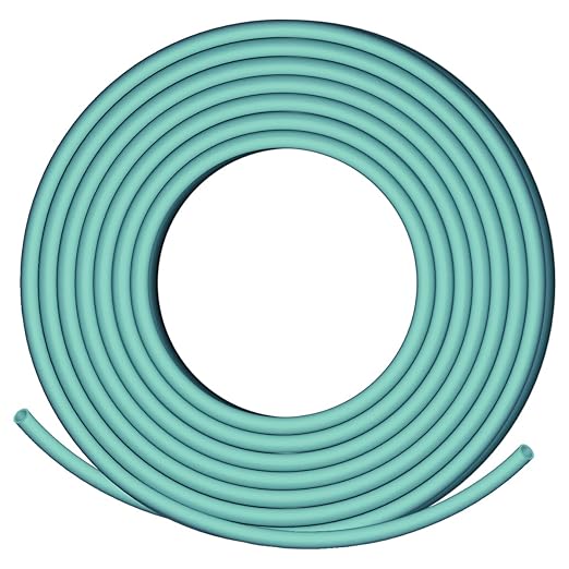 XHF 3/16 Inch 20Ft 3:1 Waterproof Heat Shrink Tubing Roll Marine Grade Adhesive Lined Heat Shrink Tube, Insulation Sealing Oil-Proof Wear-Resistant Green