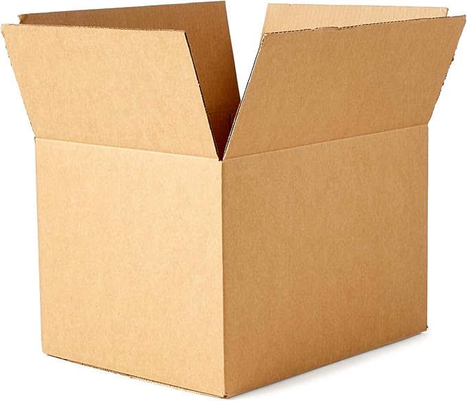 Amazon Basics Cardboard Moving Boxes, 20 Pack, Medium, Brown, 18" x 14" x 12"