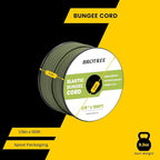 Bungee Cord Elastic Shock Cord 1/8" x 100' Bungee Rope for DIY, Tie Downs, Kayak and Outdoor - Army Green