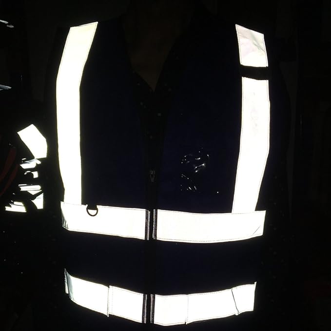 zojo High Visibility Reflective Vests,Adjustable Size,Lightweight Mesh Fabric, Wholesale Safety Vest for Outdoor Works