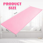 Amylove Polyurethane Foam 1/4" x 24" x 72" High Density Cushion Upholstery Foam Sheet for Seat Replacement DIY Projects Chairs Headboards Sofas Home(Pink)