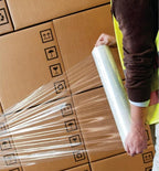 Alliance Stretch Film Machine Bundling - Clear, 18" x 1200ft, 60 Gauge, 48 Roll Pallet, Industrial Heavy Duty Shrink Wrap for Packing, Shipping, Pallet and Moving Supplies