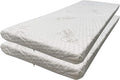 Foamma 5” x 30” x 72” High Density Foam Bunk Mattress, Organic Cotton Cover, Made in USA, Comfortable, CertiPUR-US Certified, 2 Pack